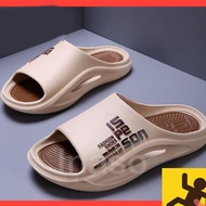 Inaso Sendal Slide Pria Rumah Sandal Karet Jelly Selop Flat Keren Sendal Slop Slipper Anti Slip Keki