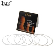 [Ship in 24h] IRIN C670 Acoustic Classical Guitar Strings Nylon Silver Plated Copper Alloy Wound, 6p