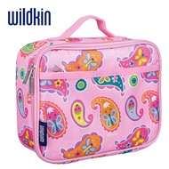 Wildkin Olive Kids Pink Paisley Insulated Lunch Box Lunch Bag