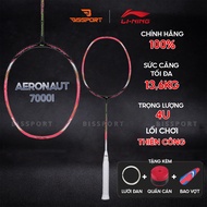 Genuine Lining Aeronaut 7000i Badminton Racket - Pink - Control - Characteristic Aviation Frame Tech