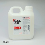 Acne aid  cleanser 1000ml  เคลนเซอร์ล้างหน้า มี 2สูตร สำหรับผิวมันและผิวบอบบาง