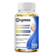 Orgmax Glucosamine Chondroitin Capsule With MSM Turmeric and Boswellia Immune Support Joint Health For Man &amp; Woman