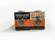 Maxell LR1130 189 1.5V  鹼性電池 鈕型 無汞 鹼性鈕扣電池 (2粒裝)