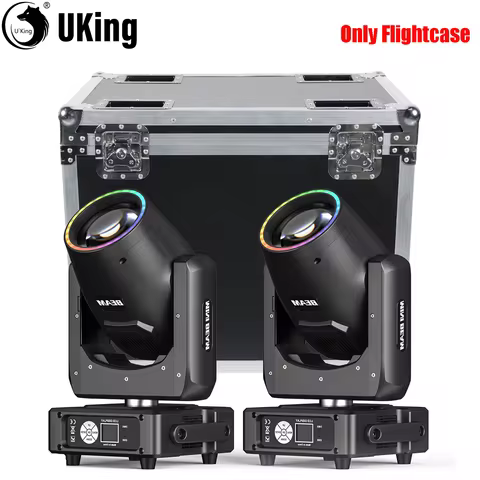 U'King Flightcase Heavy-duty Case Gator Case Airlinecase For 230W Mini Moving Head Lights 14Gobo 13C