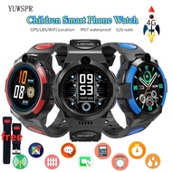 4G Kids GPS Smart Watch 1.28" Waterproof GPS WiFi LBS Remote Tracking SOS Video Call SIM Phone Clock for 3~12 Boys Girls LT32sdhf