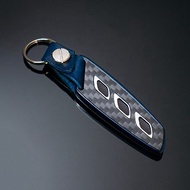 Keychain for Maserati carbon, aluminium, Levante, Spyder Gran Turismo 350 GT, Pr