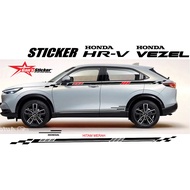 Sticker all new hrv 2022 2023 honda vezel 2022 accessories honda all new hrv