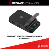 J5 Create Mini Docking Station for Nintendo Switch JCD620 - HDMI™ port can also output 1080p / 4K re