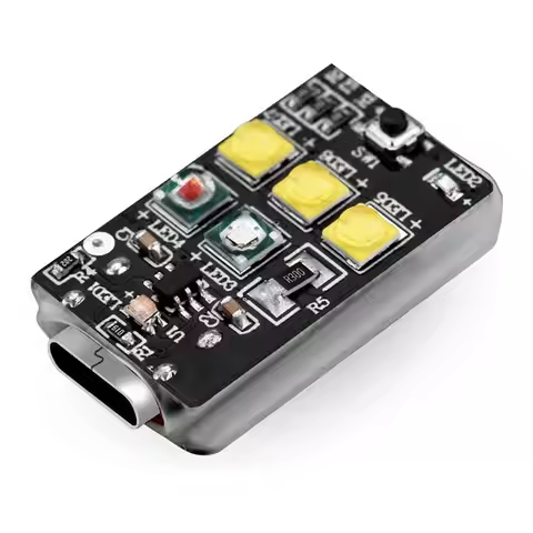 ABFN-Mini Drone Strobe Light Night Flight Anti-Collision LED Lamp Accessory For DJI 4 Pro/NEO/MINI 4