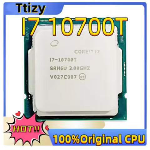 NEW Core i7 10700T 2.0GHz 8-cores 16-threaded LGA 1200 CPU Processor