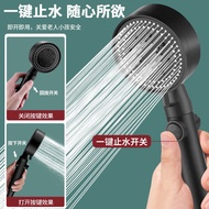 shower+head shower rain set head shower shower set Black Samurai Supercharged Multifunctional Five-s