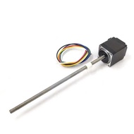 High precision 28 step stepper motor reciprocating linear engine with nylon nut screw 144mm plug-in