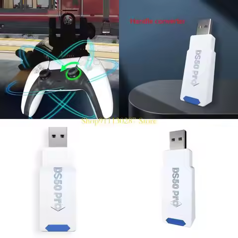 J1HC DS50 Pro Converter for Pro Controller to Connect to for Consoles Multi-platform Mini