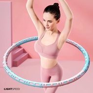 LIGHTSPEED Hula Hoop / Olahraga Pengecil Perut / Hula Hoop Bongkar Pasang