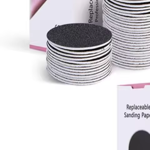 60Pcs 43mm Foot Dead Skin Sandpaper Foot Dead Skin Remove Sanding Paper Replacement Sandpaper Discs 