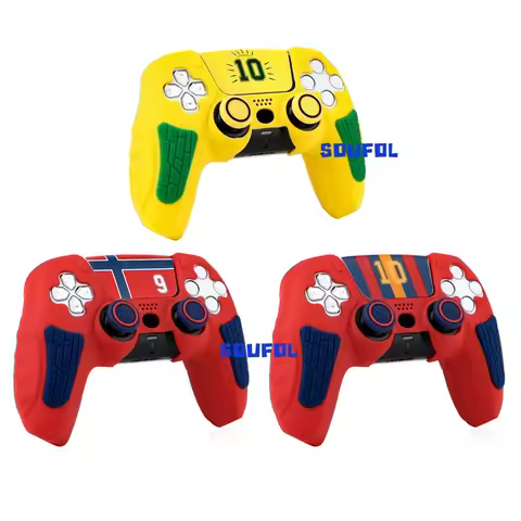 New Model Silicone Protective Case for PS5 Controller,Anti‑Drop Shock‑Absorb Shell Game Controller P