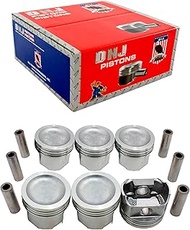 DNJ P4105 Piston Set Standard for 1968-1996 Ford Bronco, E-100 Econoline, E-100 Econoline Club Wagon