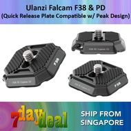 Ulanzi Falcam F38 &amp; PD Quick Release Plate (2465) — Compatible w/ Peak Design Capture Clip