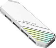 EZDIY-FAB MH01 Internal USB 2.0 9-Pin Hub,4-Port USB Header Expansion, SATA Powered USB Hub with Int