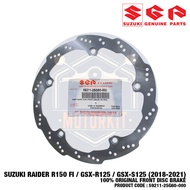 SUZUKI GSX R125 S125 2018-2021 RAIDER R150 FI 100% ORIGINAL FRONT DISC BRAKE DEPAN 59211-25G60-000
