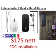 [Best Deal] Rubine Instant Water Heater + Hand shower