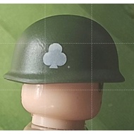 WW 2 American Army helmet (Plastic toy and less than 1.3 cm) c