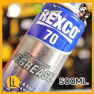 REXCO 70 DEGRESER สเปรย์ขจัดน้ํามันและจารบี 500ML.