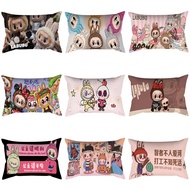 30X50/40x60/50x70CM Cotton Cushion  Covers Labubu Throw Pillow Cover Cushion Cover Sofa Bolster Case
