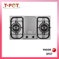 FAGOR 2 BURNER STAINLESS STEEL HOB - 3FS7-2W SS