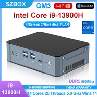 13th Gen Intel Core i9 13900H Intel lris Xe Graphics DDR5 2*PCIE4.0 Desktop Gaming Mini PC