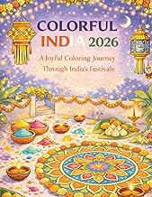 Colorful India 2026: A Joyful Coloring Journey Through India's Festivals
