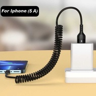 Multifunction Lightning Data Cable Fast Charge Spring 5A 40W 1M - KL-5