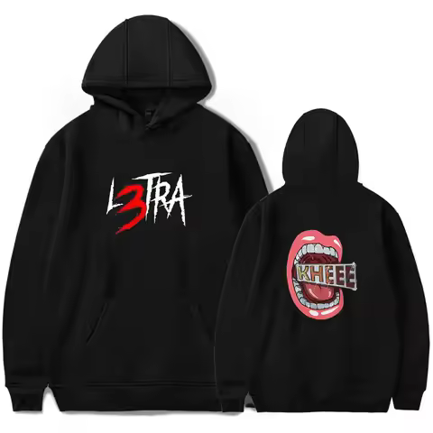 Luar La L Merch L3TRA Hoodie Sweatshirt Women Men Long Sleeve Fashion Pullover Clothes