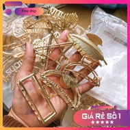 Lightning 8 Gold-Plated Metal Hairpins KT08, Korean Style [Painted Metal Hairpin]