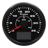 เครื่องวัดความเร็วมาตรวัดความเร็วและระยะทางจอ LCD กันน้ำมาตรวัดความเร็ว70นอต/35นอต40MPH/80MPH สำหรับ