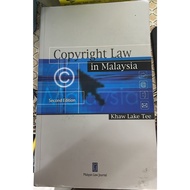 COPYRIGHT LAW IN MALAYSIA SECOND EDITION