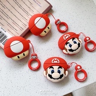 AirPods case-Pro -Gen1 2 mario/Red mushroom (i9s i11 i12) mario & Is A case.