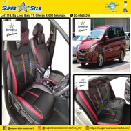 Superstar Cushion Proton Exora PU Luxury Leather Seat Cover