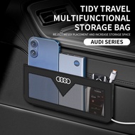 For Audi Car Tidy Multifunctional Storage Bag for A1 A3 A4 A5 A6 A7 A8 Q2 Q3 Q5 Q7 Q8 TT R8 RS e-tro