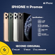 Iphone 11 Pro Max 256Gb Iphone Second Original E X Inter Fullset