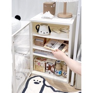 HY-# Donha Bedside Table Simple Rental Bedroom Small Side Table Bedside Cabinet PlasticinsWind Creative Storage Rental H