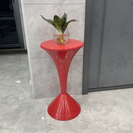 Table ins Living Room Round Light Display Stand Safflower Corner Stand Table Balcony Flowerpot Uniqu