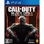 二手 PS4遊戲片 決勝時刻：黑色行動 3 日版 日文版 Call of Duty: Black Ops 3 COD