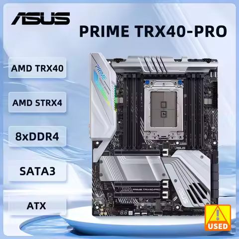 ASUS PRIME TRX40-PRO Motherboard Socket sTRX4 DDR4 256GB support Ryzen 3960X 3970X 3990X cpu ATX M.2