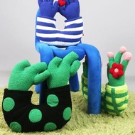 織布云麻麻原創設計毛絨靠墊辦公室午睡U型靠枕沙發客廳裝飾抱枕