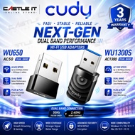 Cudy WU650 WU1300S USB WiFi Adapter AC650 AC1300 Dual Band USB2.0 USB3.0