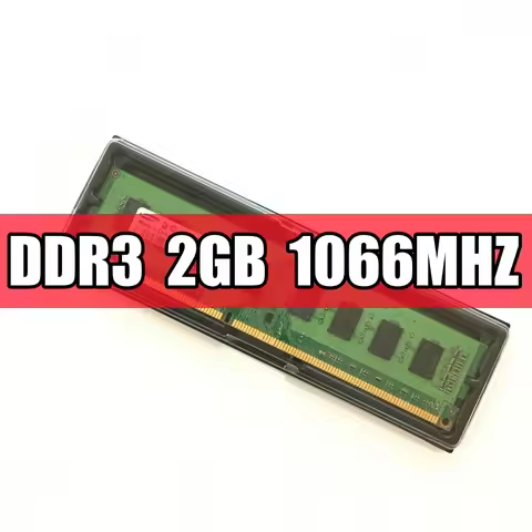 Original SEC chipset 2G 2GB 2RX8 PC3 8500U DDR3 1066 MHZ PC Computer Desktop RAM Desktop Memory 2G P