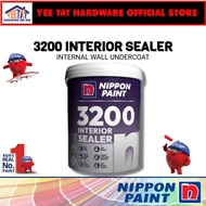 NIPPON 3200 Interior Sealer 5L / 18L CAT PRIMER UNDERCOAT TEMBOK DINDNG DALAM