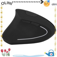 OLINI Left Handed Mouse, 2.4GHz Wireless Wireless Mouse, Lefty Design Adjustable DPI 6 Buttons Less 