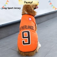 PDONY Dog Vest, 4XL/5XL/6XL Medium Dog Sport Jersey, Summer Large Breathable Pet Clothes